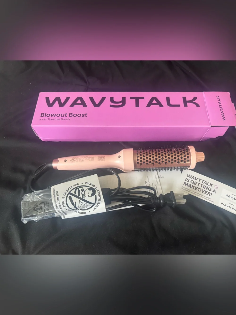 WAVY TALK THERMAL BRUSH BLOWOUT BOOST